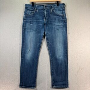 Citizens Of Humanity Emerson Slim Boyfriend Jeans Womens 29 Blue Medium Wash